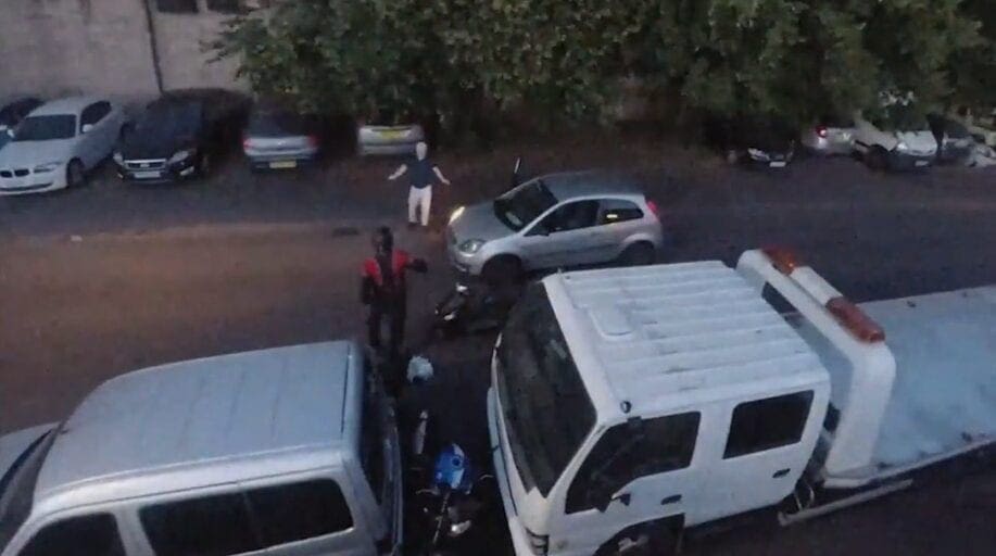 VIDEO:  BOOOOM! Here’s some sweet, sweet justice dealt out. Fiesta driver is a frickin’ superstar!