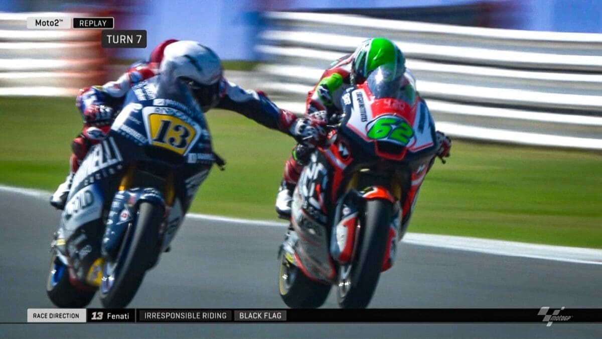 MOTO2: Romano Fenati sacked after brake-grab incident. MV Boss chips in, saying: “His 2019 contract with us won’t happen. I will oppose it.”