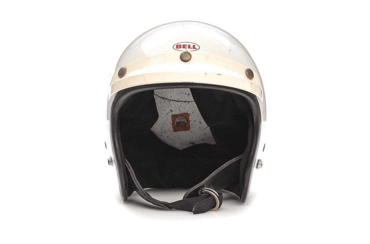 Get your hands on an ORIGINAL Steve McQueen BELL helmet.