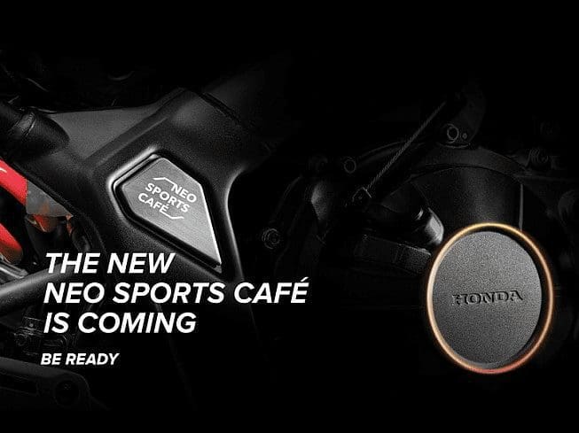LATEST Honda Neo Sports Café TEASER. Chassis and clutch cover REVEALED.