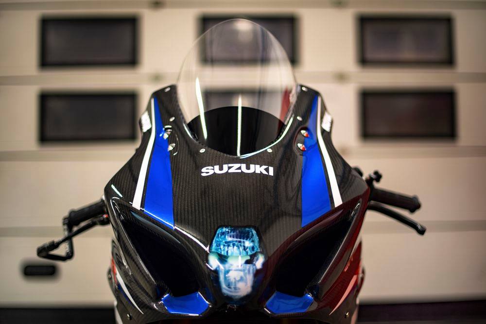WHAT’S THIS? Suzuki Italia hints at MotoGP-esque GSX-R for EICMA 2018.