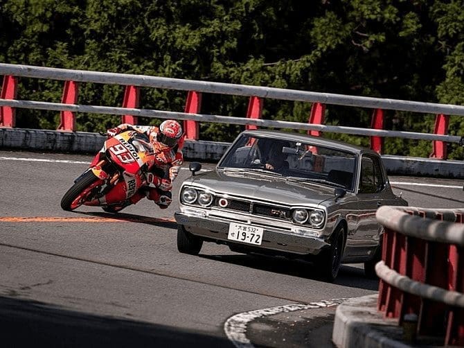 VIDEO: Marc Márquez rides the HAKONE TURNPIKE in Japan.