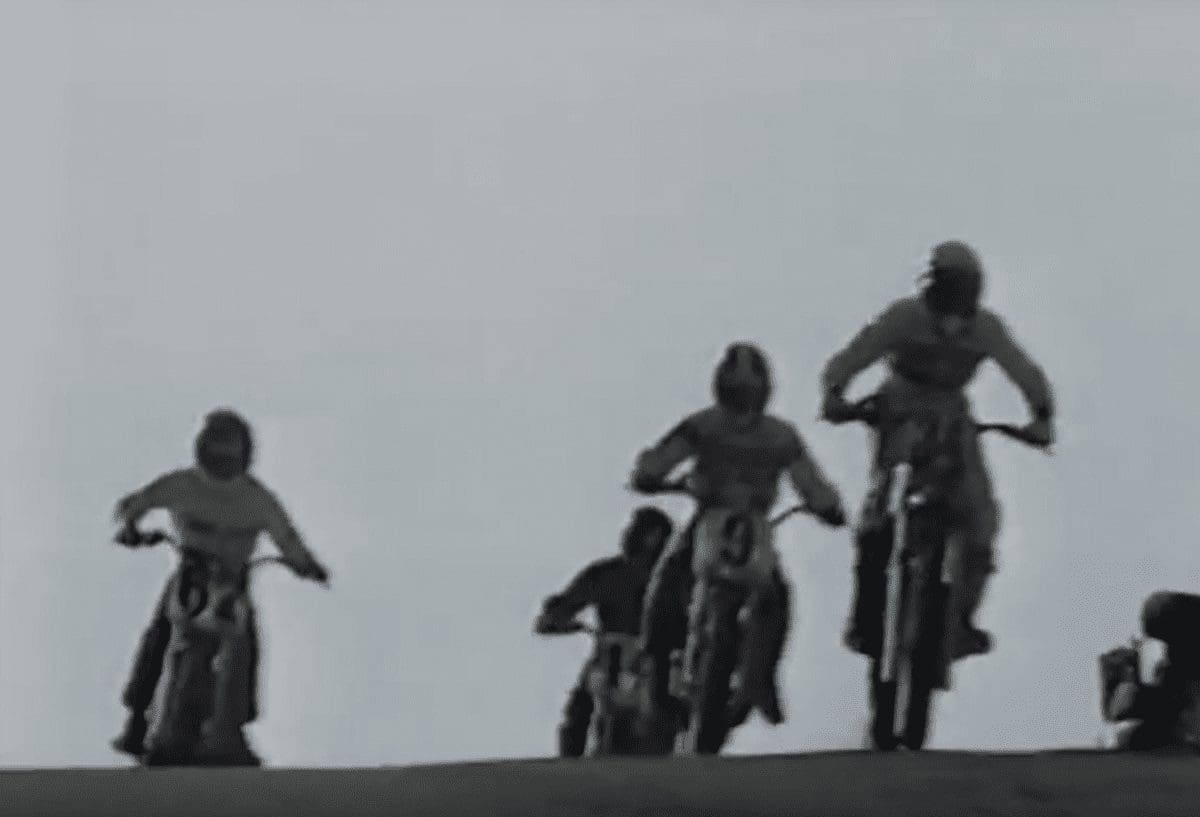 VIDEO: SuperBikers 1982. Road racing, flat tracking and motocross in ONE RACE.