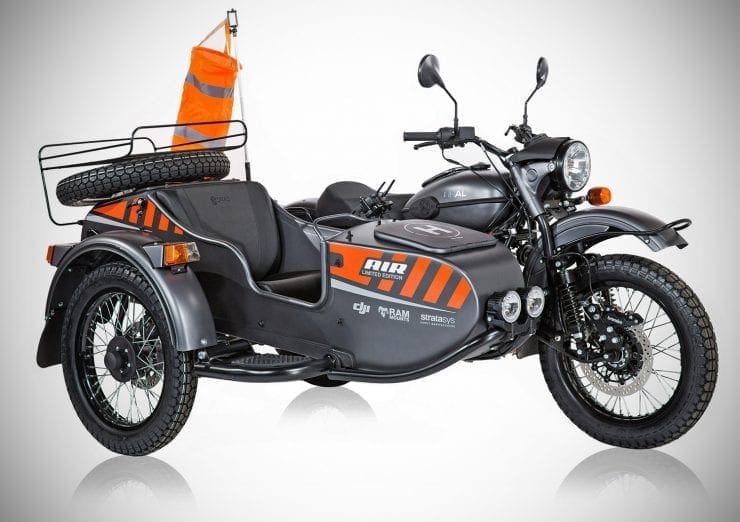 Ural Air LE. DRONE-equipped sidecar outfit. ONLY 40 available.