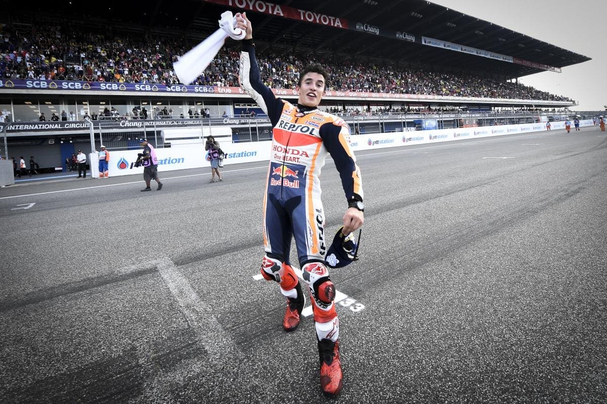 MotoGP: Marc Marquez emerges victorious in breathtaking Buriram battle.