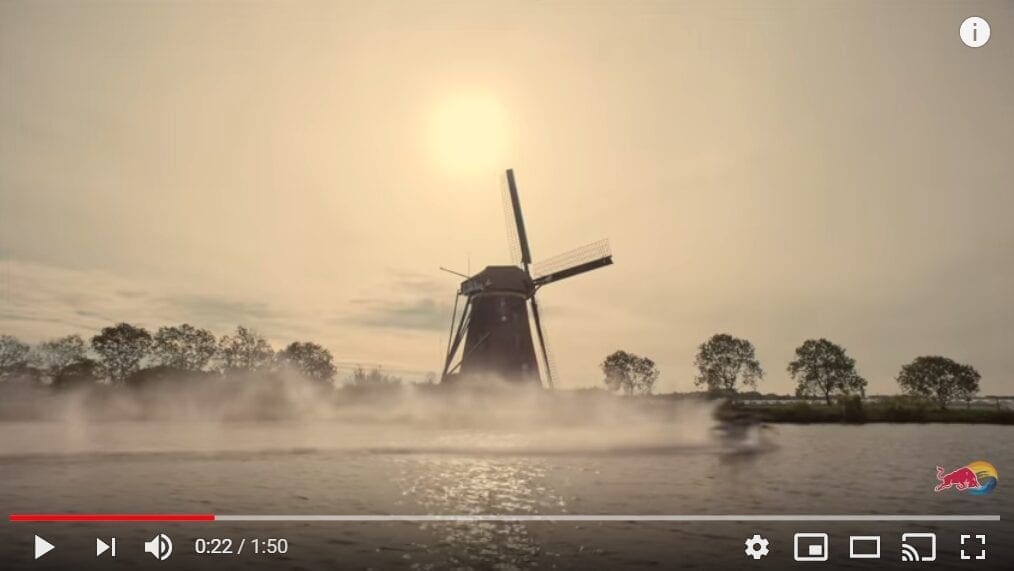 VIDEO: Robbie Maddison rides on water again – this time commuting on Dutch canals