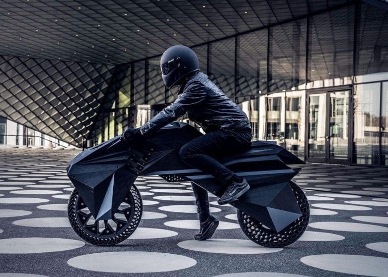 VIDEO: Nowlab’s 3D PRINTED electric motorcycle. The NERA.