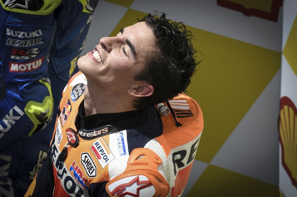 MotoGP: Marc Marquez wins in Malaysia as Valentino Rossi crashes out of the lead