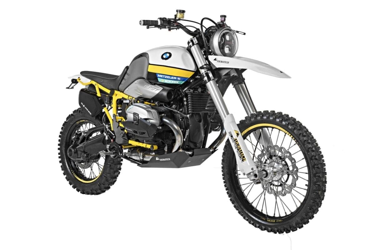 Touratech releases its LIMITED EDITION R9X enduro bike. CUSTOM BUILT from a BMW R nineT.