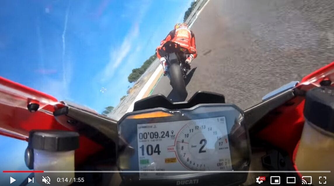 VIDEO: Listen to this – the Ducati Panigale V4 R going quick around Jerez. Onboard loveliness!