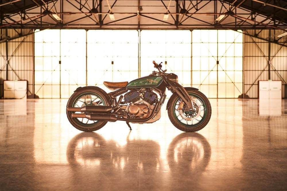 VIDEO: The STORY behind Royal Enfield’s 838cc KX BOBBER.
