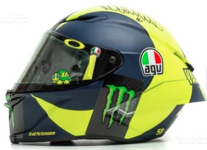 MotoGP stars donate kit to help Italian appeal. Want a signed Valentino Rossi helmet?