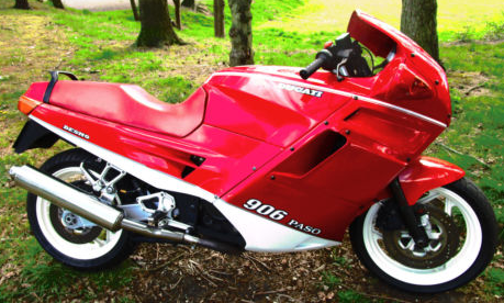 UNDER THE HAMMER: Nigel Mansell’s Ducati 1989 906 Paso