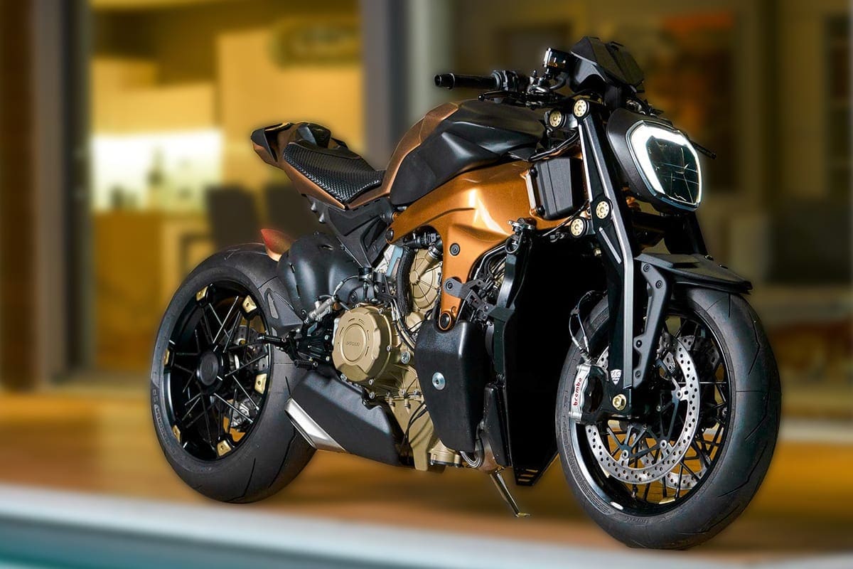 Check out this BEAUTIFUL Ducati V4 streetfighter! (it’s not official, but it really should be…)