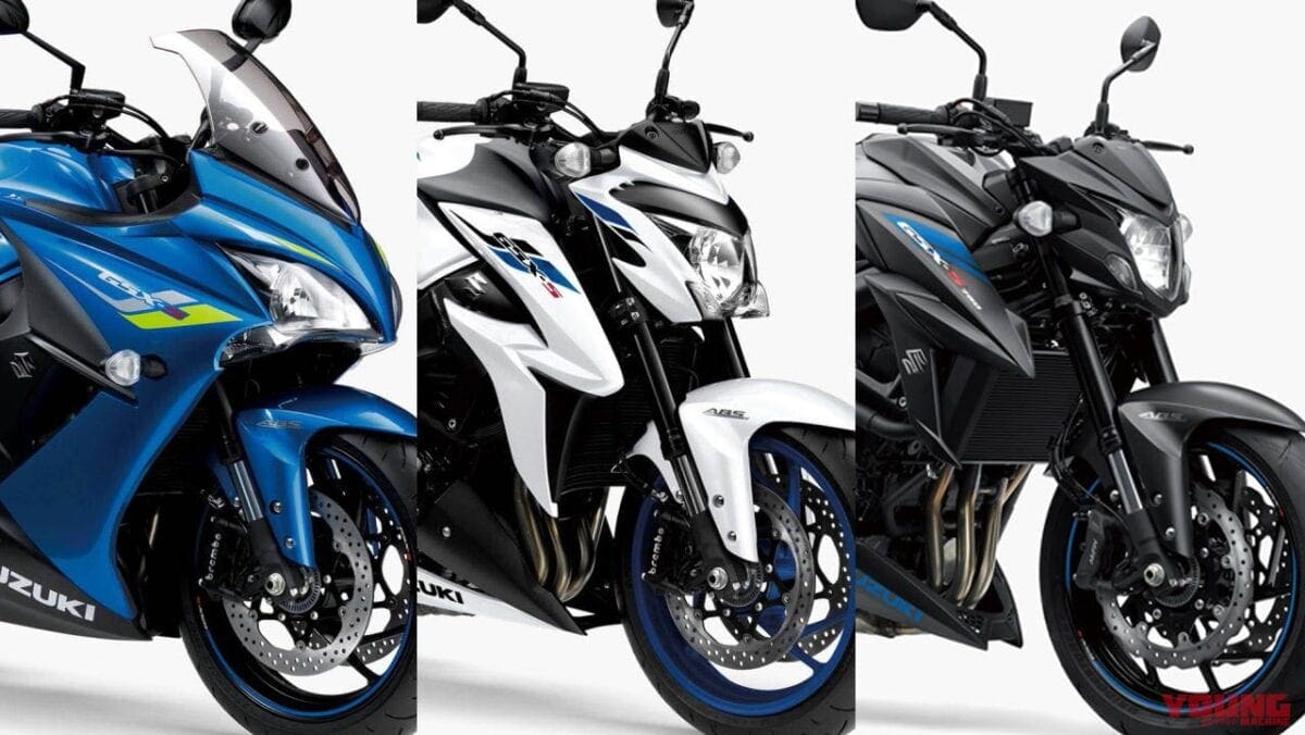 NEW COLOURS for Suzuki’s GSX-S1000F, GSX-S1000 and GSX-S750.