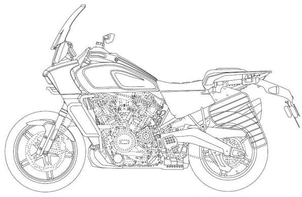 REVEALED: Harley-Davidson FILES patents for its NEW Pan America, Custom 1250 and Streetfighter 975. COMING for 2020?