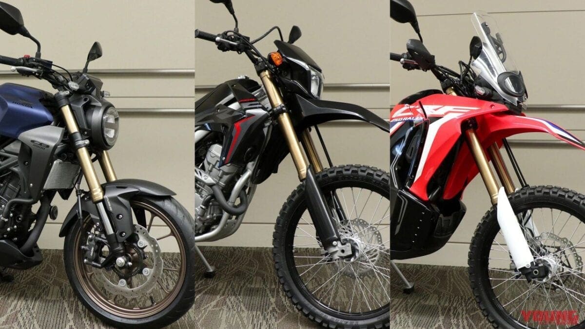 NEW COLOURS for Honda’s CB250R, CRF250L and CRF250L Rally.