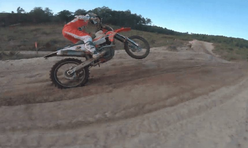 VIDEO: Racing DRONE gets up close and personal with Camille Chapelière on MX track. AMAZING footage.