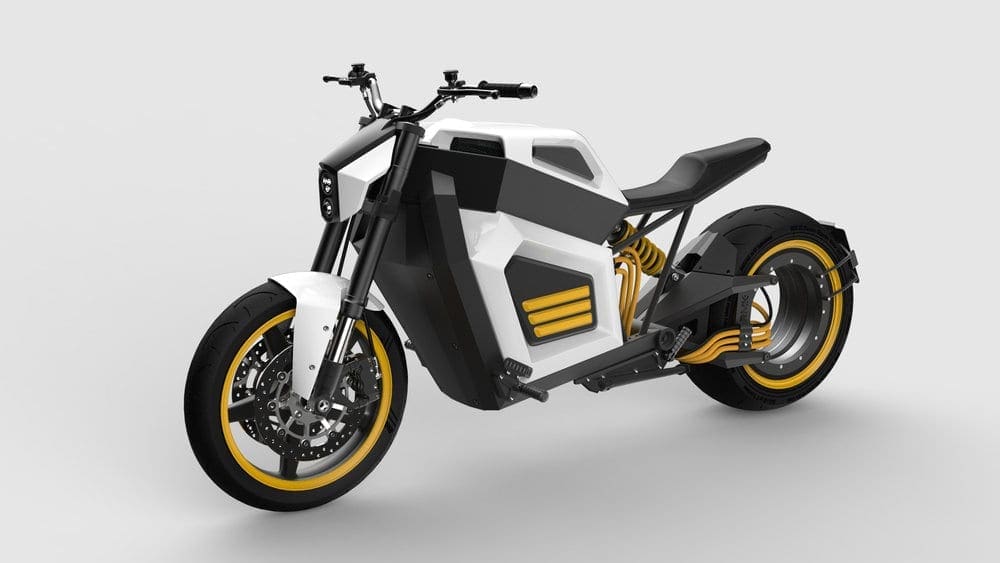 RMK’s revolutionary HUBLESS electric motorcycle; the E2.