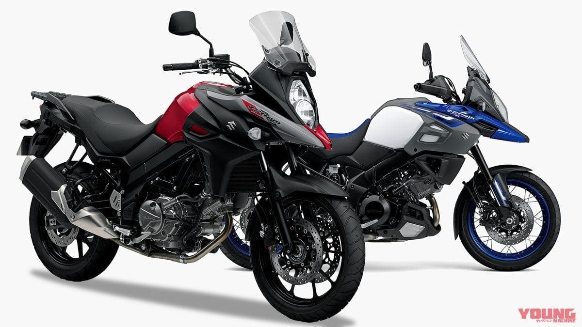 NEW COLOURS for Suzuki’s V-Strom 650 and 1000 for 2019.