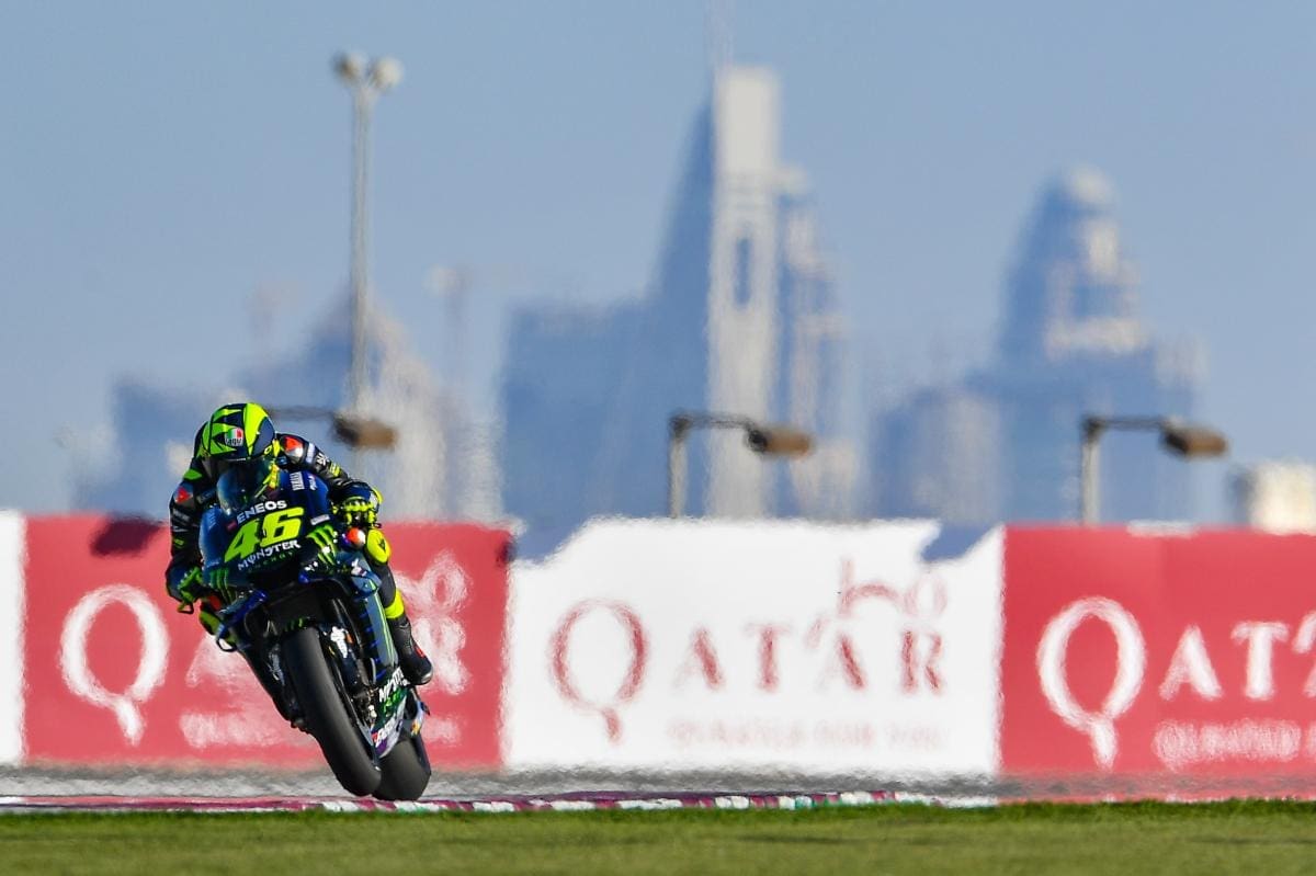MotoGP: Rossi leads Lorenzo on first outing at Losail