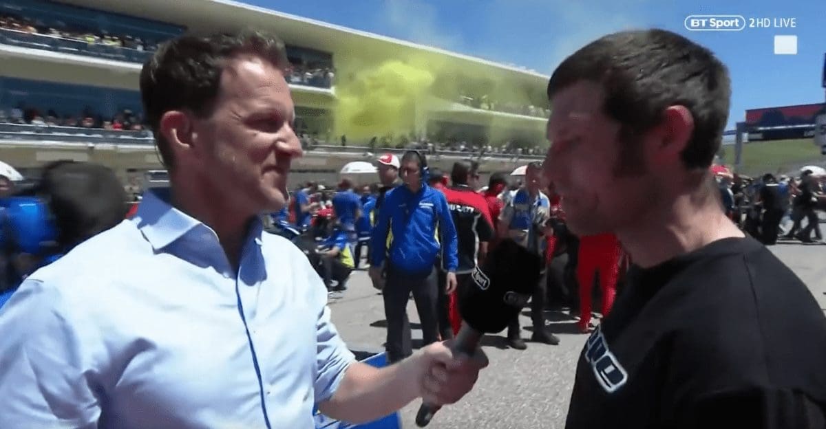 VIDEO: BIZARRE! What on earth is Guy Martin on about at COTA?
