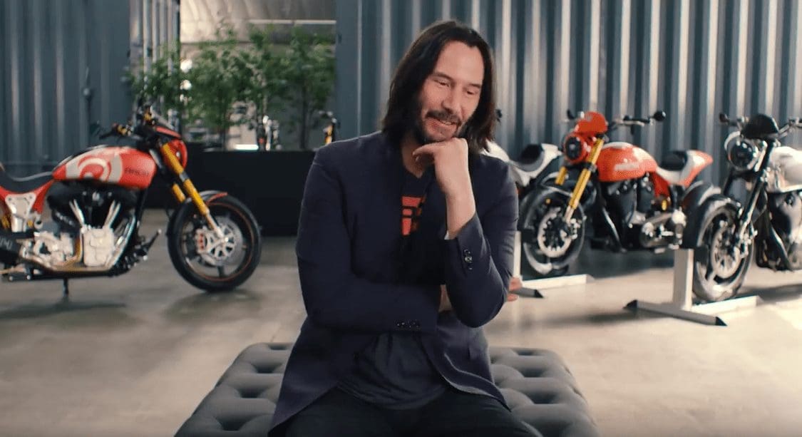 VIDEO: Keanu Reeves BIKE collection.