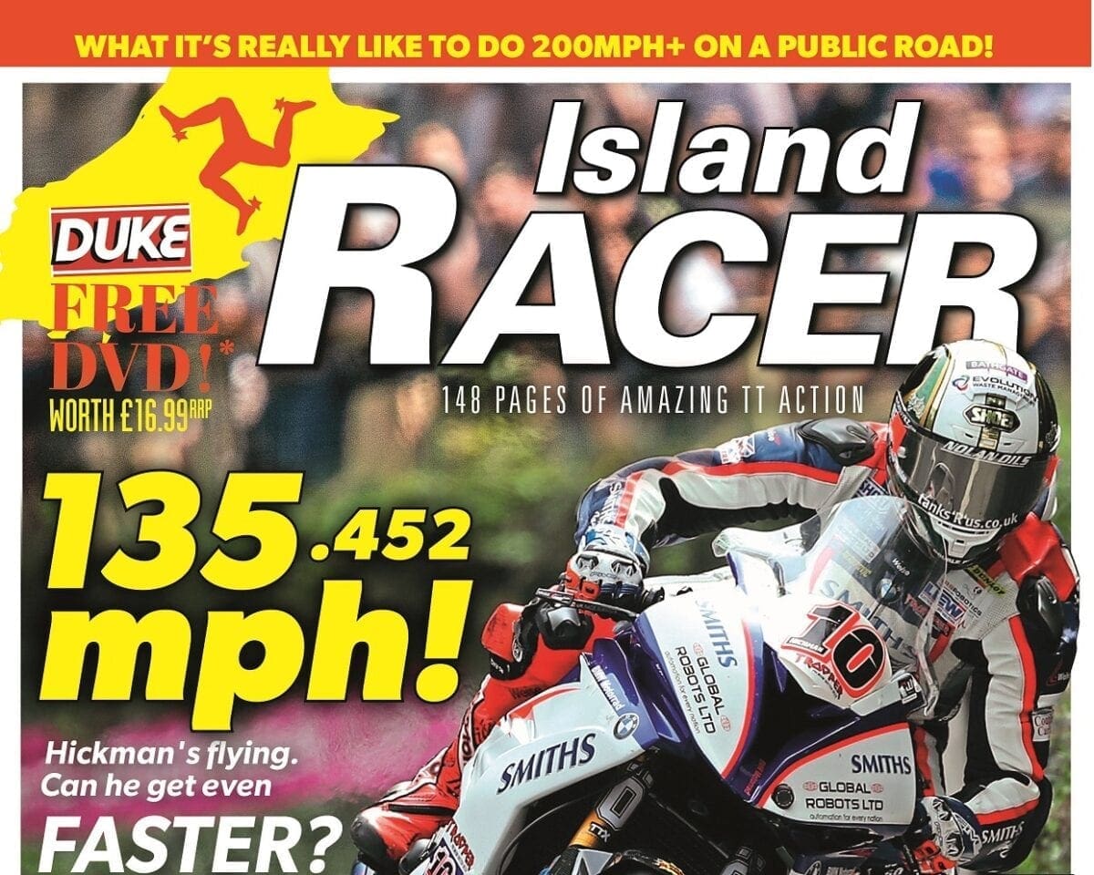 TT 2019: ON SALE NOW! Island Racer – the ultimate 148 page guide to this year’s Isle of Man TT with a FREE DVD of Joey Dunlop worth £16.99!