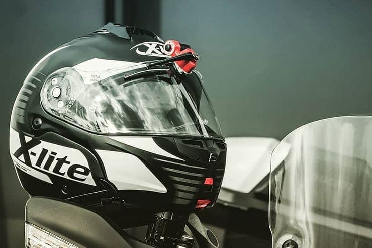 NEW GEAR: A wiper for your motorcycle helmet. The Wipey.