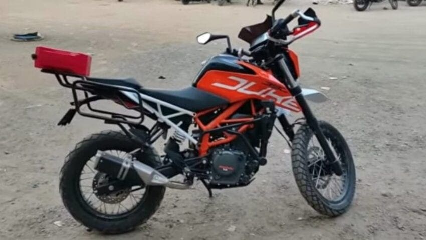 VIDEO: Why WAIT for the KTM 390 Adventure when you can MAKE your own right now?