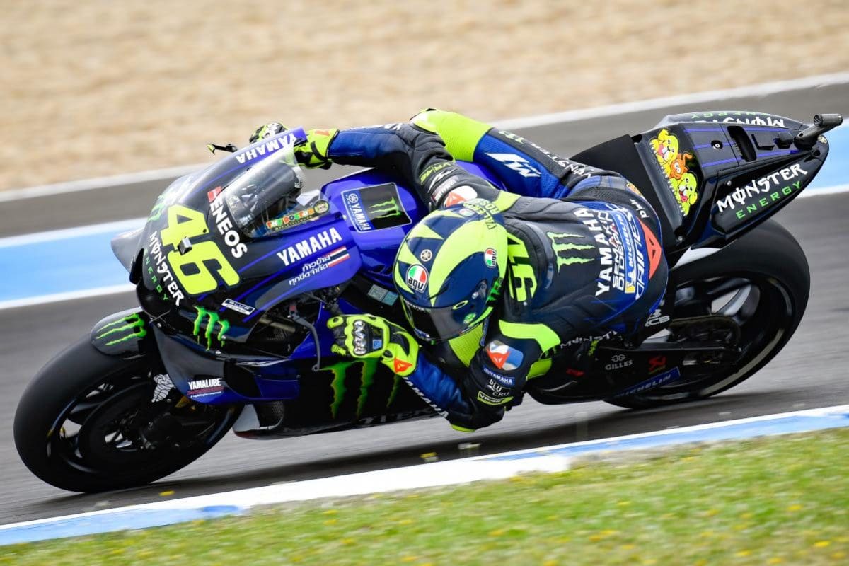 Bid big and you could end up riding at Misano with this fella, Valentino Rossi, who will spend serious time with you,  showing you how to do the whole thing a bit better. Blimey. 