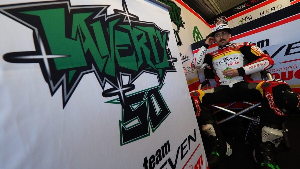 WSB: Laverty out of Pirelli Italian Round after FP1 crash
