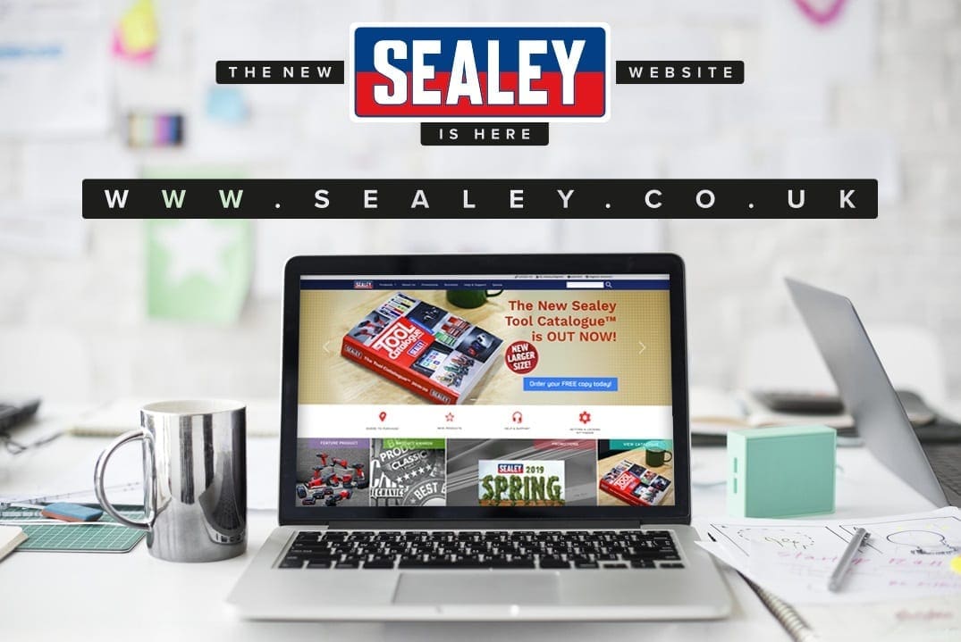 Sealey launches NEW and IMPROVED website. The one stop shop for all your tools and workshop essentials.