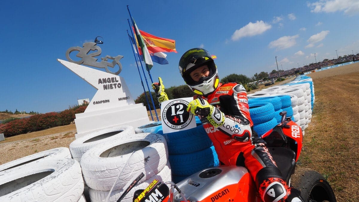 WSB: Bautista makes it 12+1 at Circuito de Jerez – Angel Nieto!