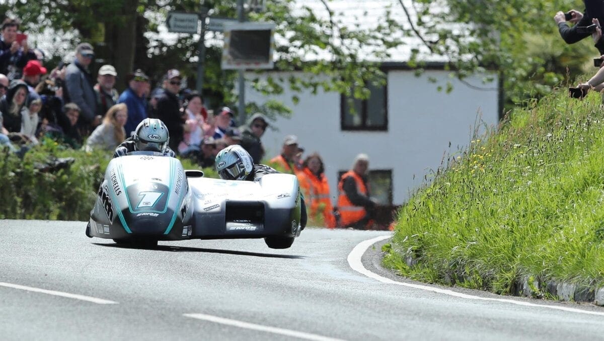 TT 2019: RESULT The Birchalls smash it in Sidecar Race Two, Holden and Cain second with Founds and Walmsley third.