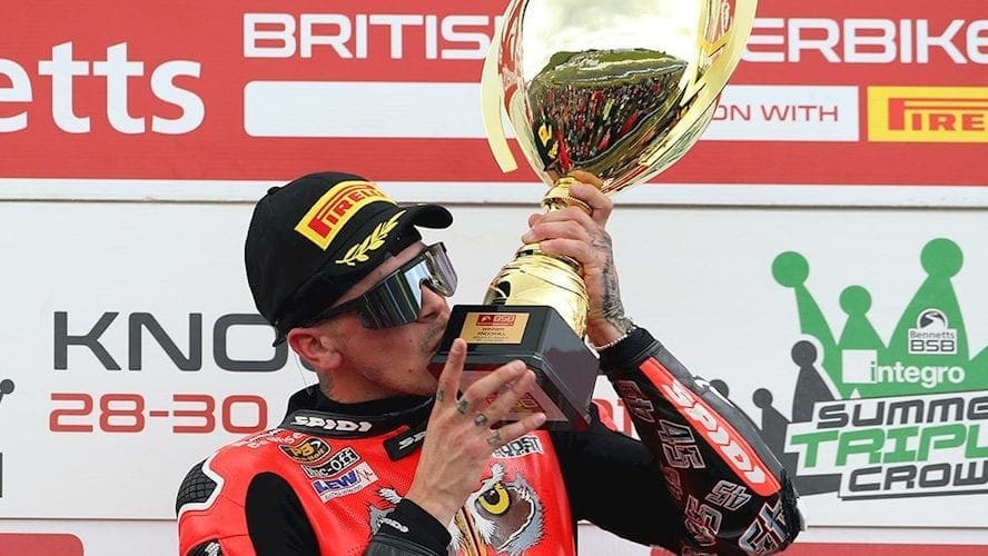 BSB: Scott-land! Redding wins race two and regains standings lead at Knockhill