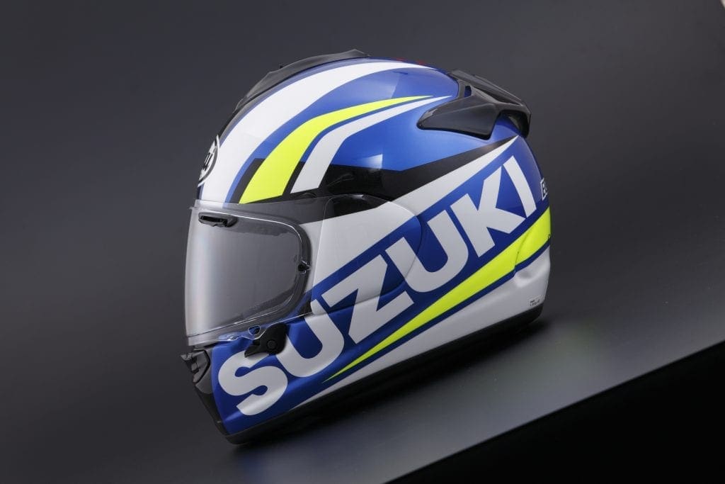 NEW GEAR: Suzuki and Arai release MotoGP-inspired Chaser-X