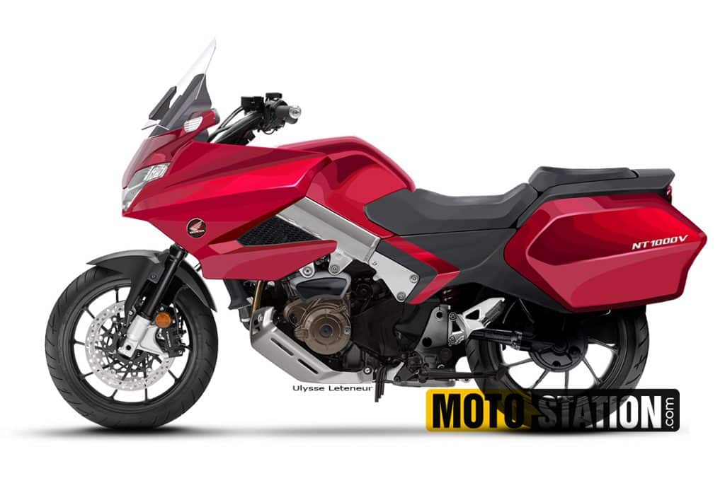LOOK AGAIN: HOT RUMOUR: The return of the Honda Deauville for 2020! According to the French, it’s up to 998cc and it’s on its way…