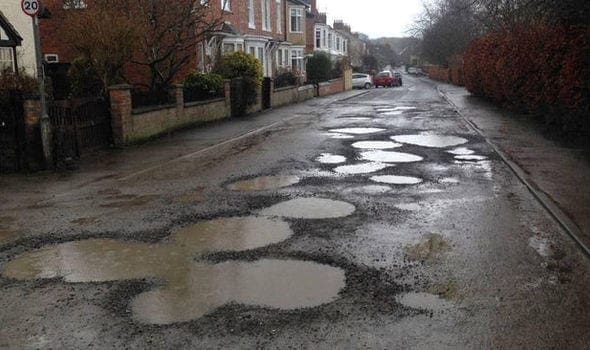 £10 billion needed over the next decade to fix pothole ‘scandal’