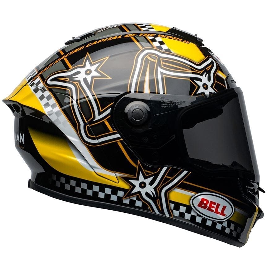 Bell helmets now have this Isle of Man lid in the range (for £424.99)
