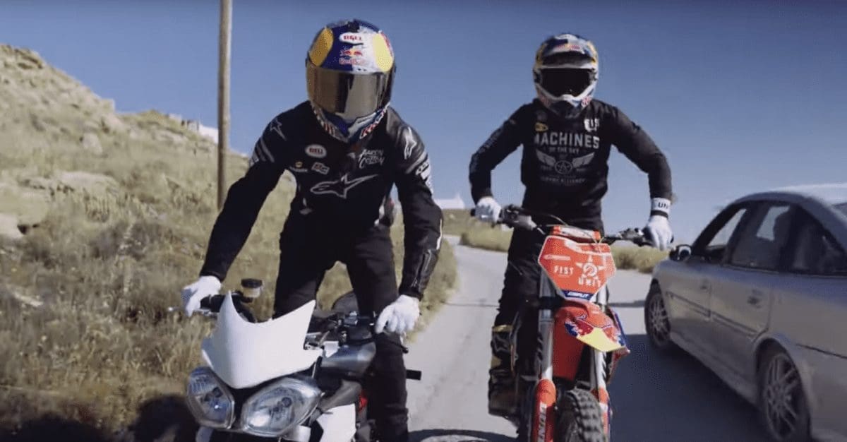 VIDEO: Rippin’ Mykonos with Aaron Colton and Robbie Maddison. Stunts, jumps and riding on water.