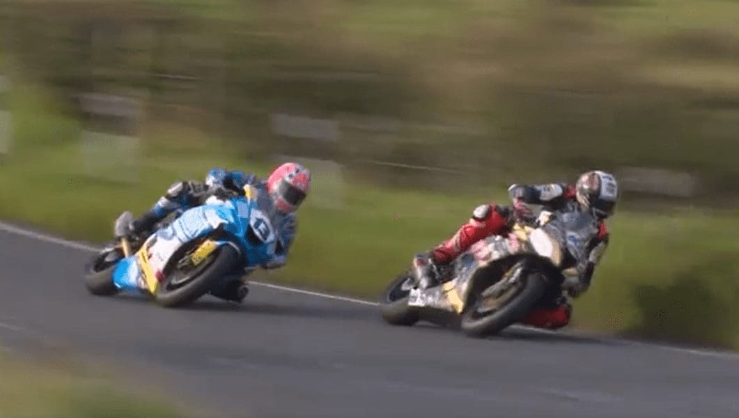 VIDEO: Oh WOW. Peter Hickman and Lee Johnston’s last-lap battle at the Ulster GP. You NEED to see this.