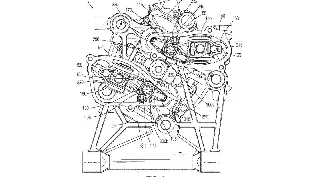 PATENTS confirm Harley-Davidson’s working on a NEW air-cooled V-TWIN engine.