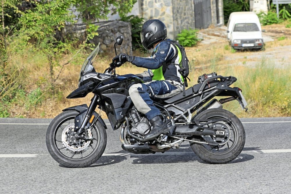 SPY SHOTS: Here’s Triumph’s 2020 Tiger XR that we’ve just caught on the road. Oooooh…