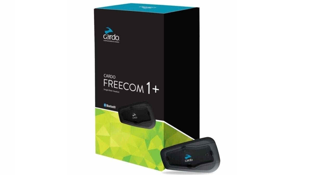 NEW GEAR: Cardo’s Freecom 1+. Bluetooth comms system on a budget.