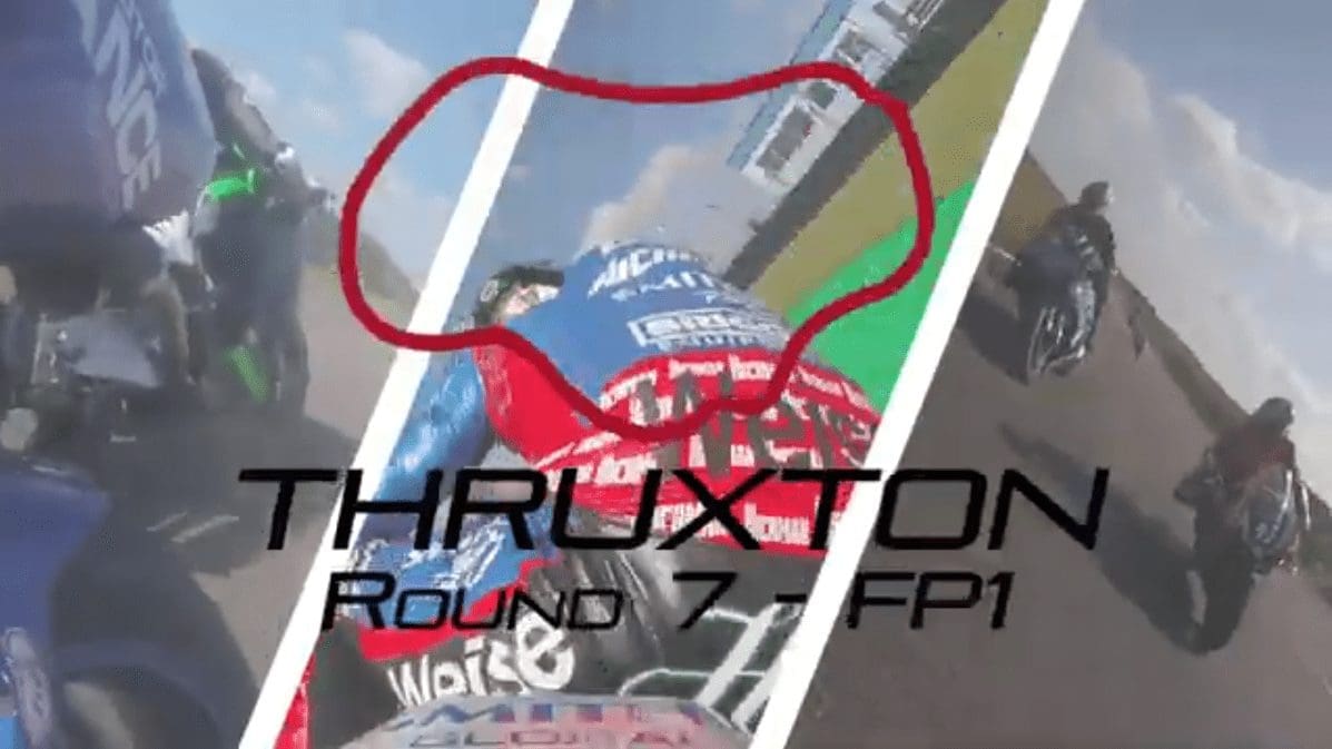 BSB: Go for a thrash around Thruxton on-board during Free Practice 1.