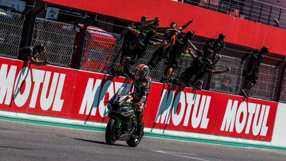 WSB: Reigning champion Rea WINS Race One at Portimao.