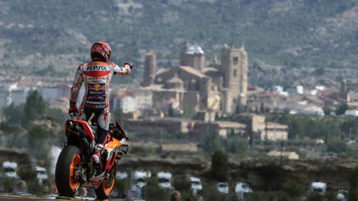 MotoGP: Marquez reels in victory at MotorLand on 200th GP start