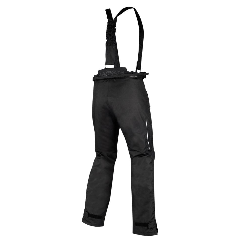 Rear view of the Bering Dusty motorcycle winter trousers. 