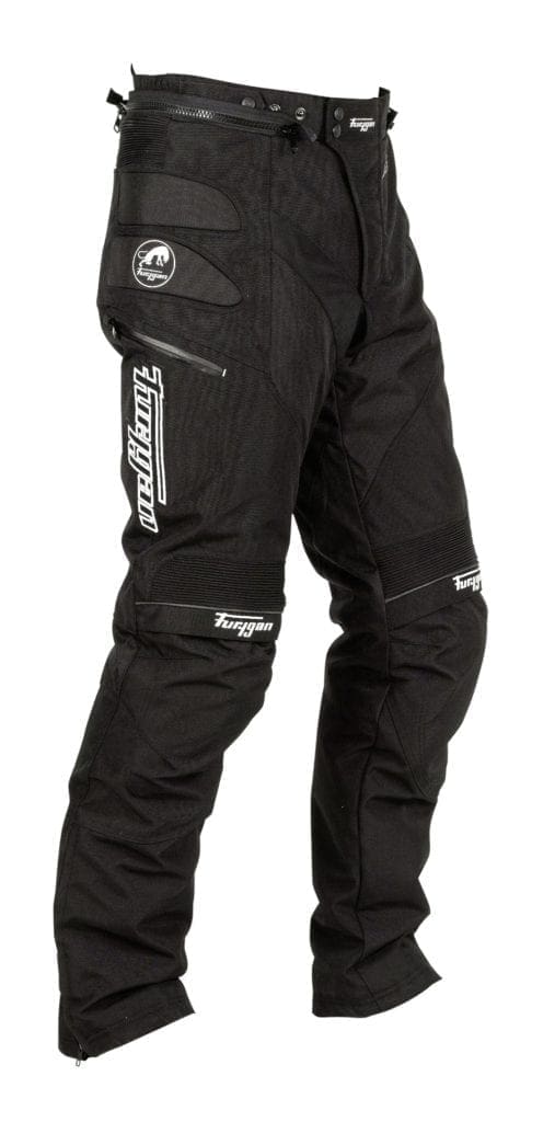 Side view of the Furygan Duke TRS motorcycle winter trousers. 